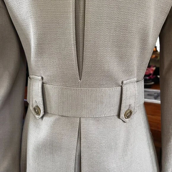 Rachel Zoe Blazer / Jacket Military Style Size 4 Tencel / Cotton - Picture 3 of 7